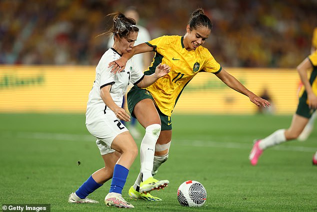 Fowler is a rising star after replacing the injured Sam Kerr at the 2023 FIFA Women's World Cup.