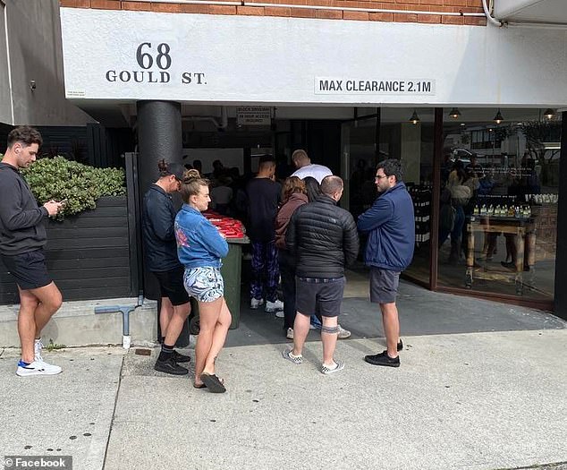 Wants an immediate halt to immigration levels as Australia faces a record one per cent rental vacancy rate (pictured, a Bondi rental queue)