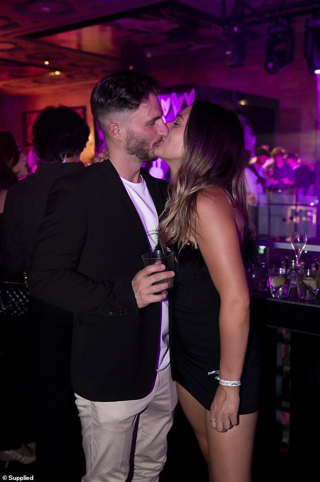 At one point, Ash was seen passionately kissing his beautiful partner, confirming that he is now dating again after things didn't work out with Madeleine on MAFS.