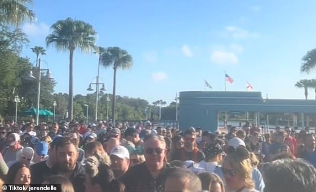 As of noon Sunday, most rides had a wait time of around 30 minutes, with other more popular rides reaching more than an hour, according to WDW Passport.
