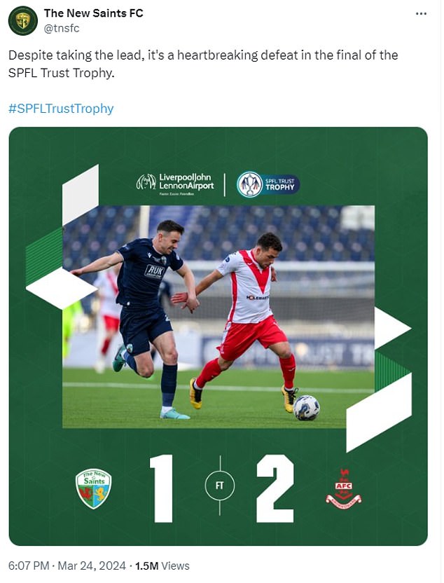 Al Hilal fans responded to TNS' full-time tweet to mock them for their loss in a rivalry that centers on the Guiness World Record for most successive wins.