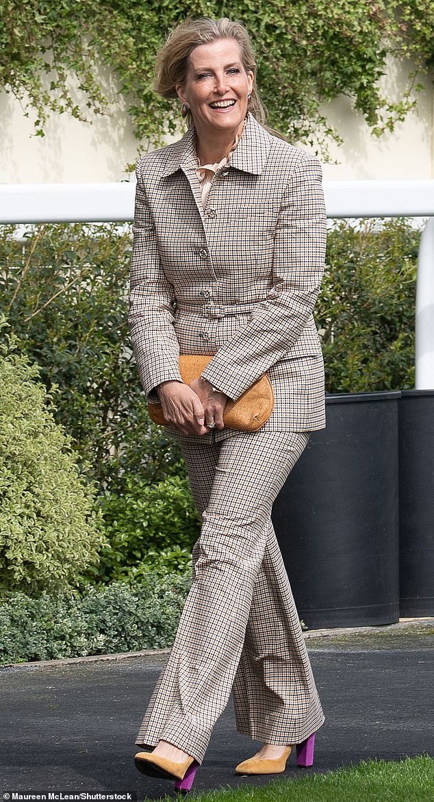 Sophie pictured at the Ascot May race weekend in May 2022