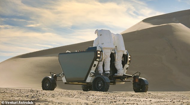 The buggy can be controlled remotely, maneuvered semi-autonomously, and even modified to include a crew interface so astronauts can ride on board while driving it across the surface of the moon.
