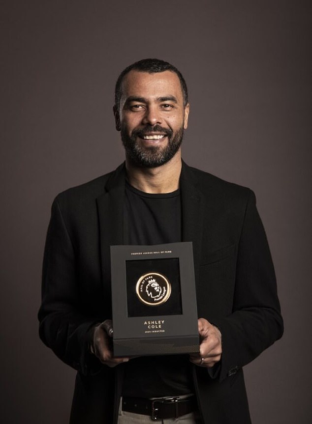 Ashley Cole was previously confirmed as the first inductee into the Hall of Fame in 2024.