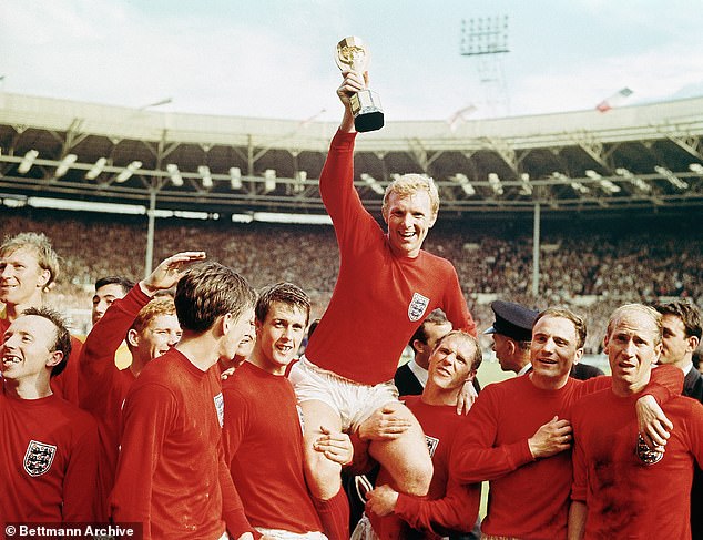 World Cup-winning captain Bobby Moore also appears, although some controversial names are excluded.