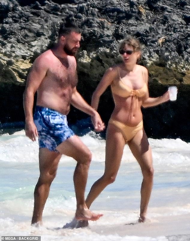 She showed off every inch of her incredible figure on the beach