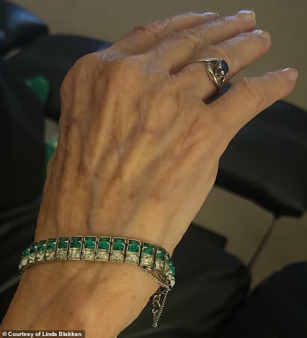 In addition to their relationship, another thing that resurfaced was Bill's gift to Joanne: a bracelet adorned with white and green gems that he gave her more than seven decades ago.