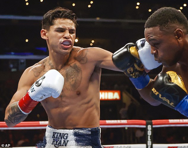 Garcia has a record of 24-1 and is coming off an eighth-round knockout of Oscar Duarte in October.