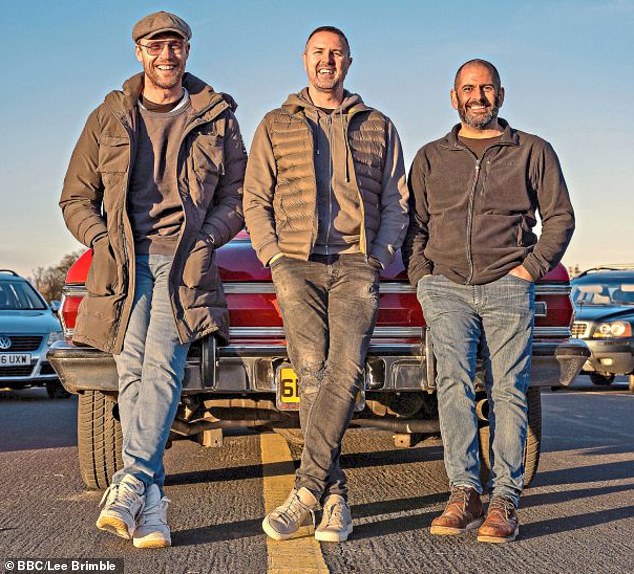 Freddie joined Top Gear as a presenter in 2019 alongside Paddy. They joined Chris Harris from season 27 of the BBC Two show in the main performance line-up (pictured in 2022)