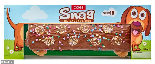Marks & Spencer's in the UK sells Colin the Caterpillar cakes, made by the same bakers as Snag the Sausage Dog.