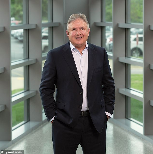 Donnie King, Tyson's $13 million-a-year CEO, has led the company since 2021