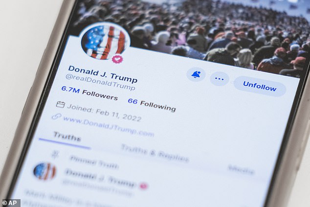 The value of Trump's stake in the company behind his Truth Social platform soared to more than $6 billion on Monday after a merger was approved last week.