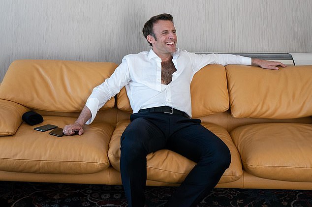 Images of Macron released by his personal lens have captured the French leader's appearance, confidence and charm as much as his masculinity and physical capabilities.