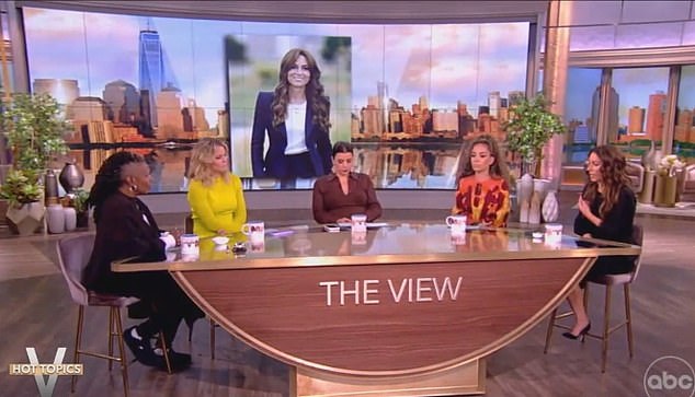 The View panel discussed Kate's shocking cancer diagnosis and recent conspiracy theories.