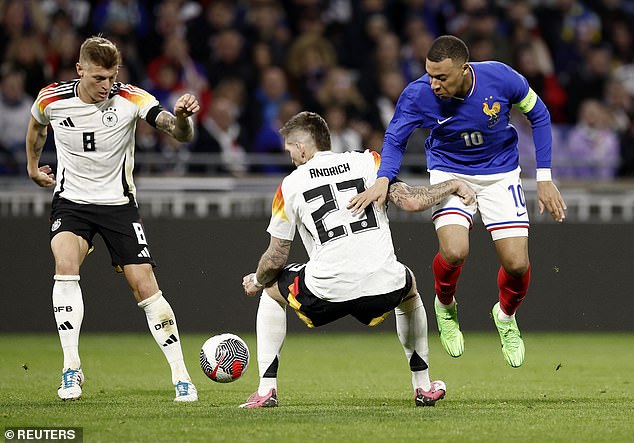 France faced Germany in an international friendly at the weekend with both players in action.