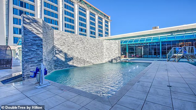 The pool at DoubleTree by Hilton Houston Brookhollow