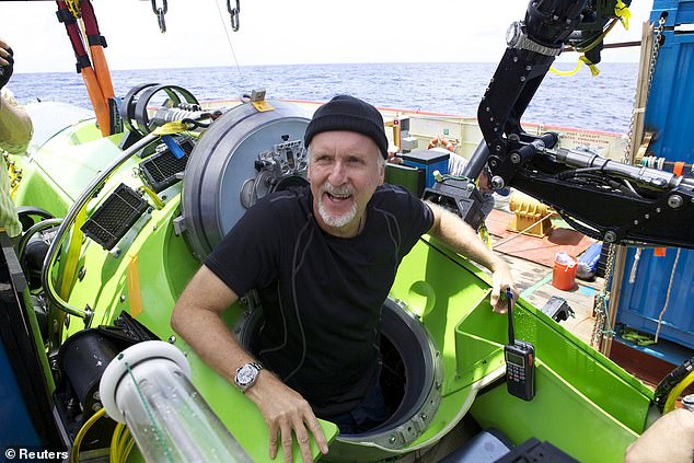 Cameron has become an expert in deep-sea diving after visiting the Titanic 33 times and completing a solo dive to the deepest known spot in the ocean in 2012.