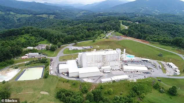The Sibelco mine is located in Spruce Pine, North Carolina, and is the world's leading producer of high-purity quartz.