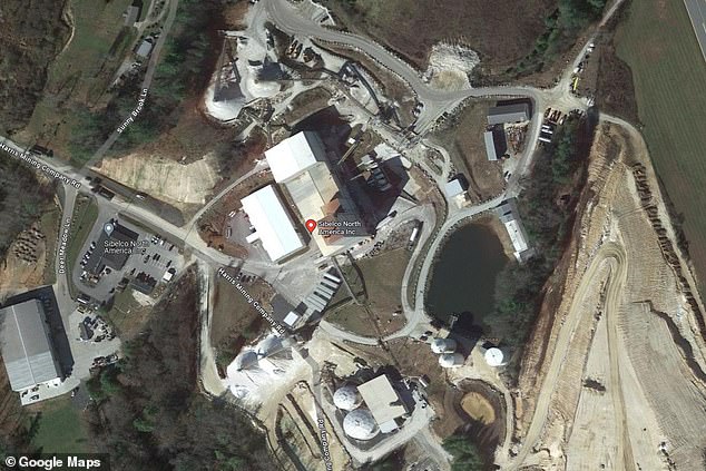 The facility is located in the foothills of the Blue Ridge Mountains.