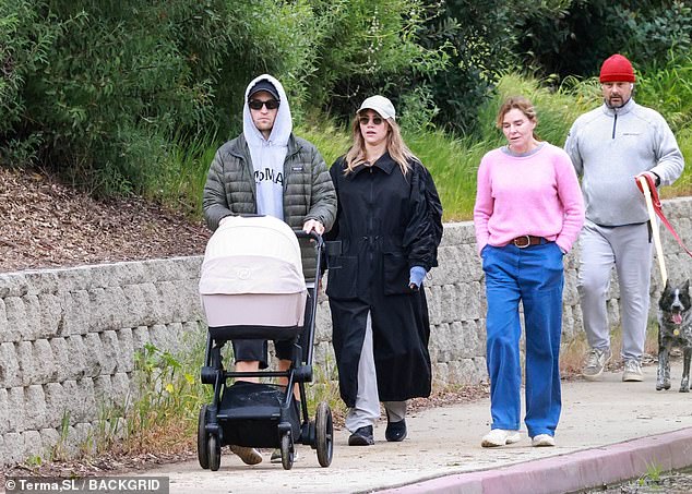 Suki was last seen on February 24 on a low-key walk with Robert, where she looked very pregnant with her baby bump and hasn't posted on Instagram in three weeks.