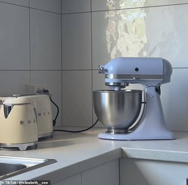 KitchenAid's 'Blue salt' shade, which the company has declared 2024 'color of the year', has taken TikTok by storm - selling for £699.