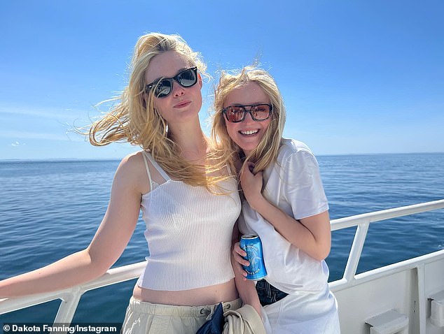 Dakota and her younger sister, Emmy nominee Elle Fanning (left, pictured June 5), co-founded Lewellen Pictures in 2021.