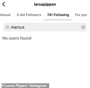 Larsa no longer follows him.