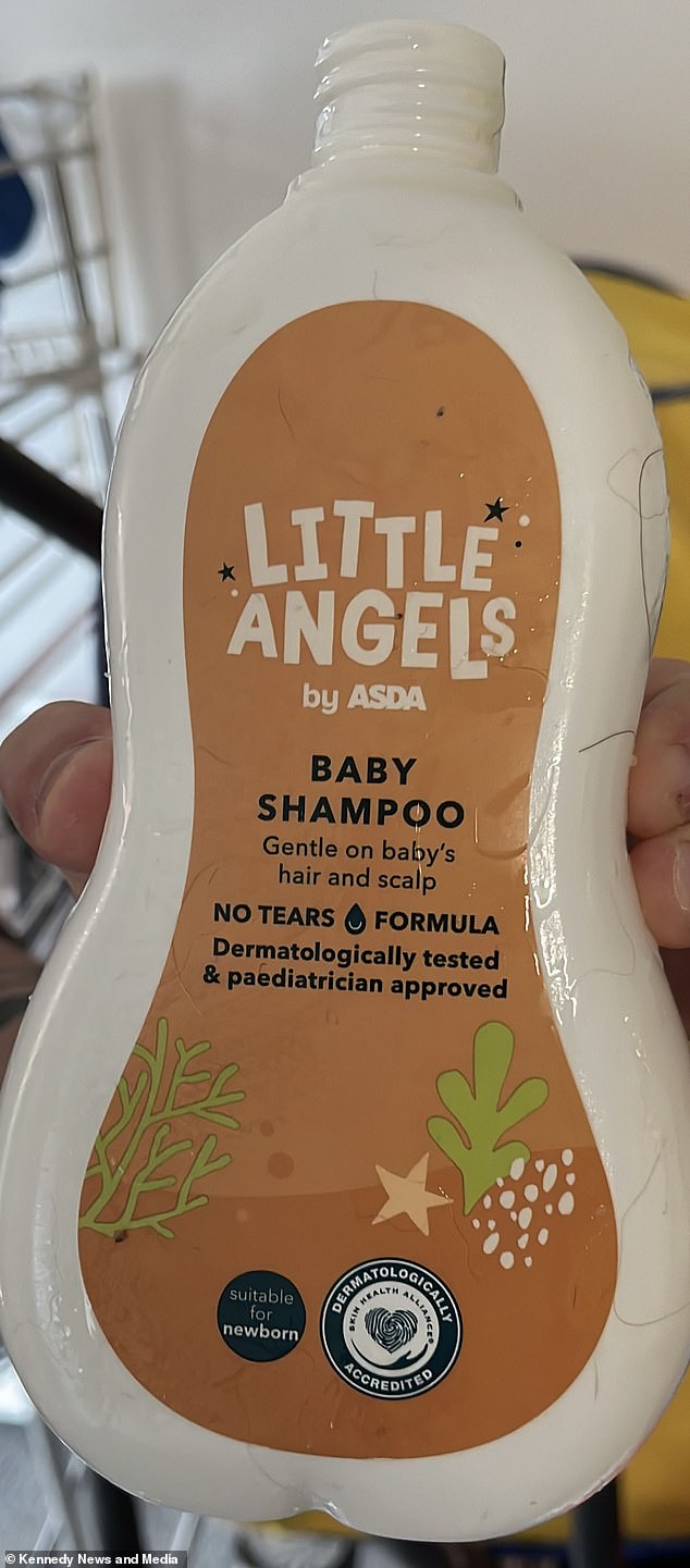 Natalie had been using Asda's Little Angels baby shampoo before the 'warm to the touch' brands appeared