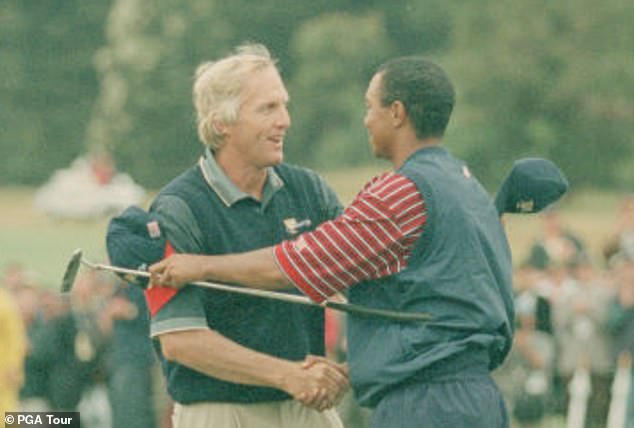 Norton claims Greg Norman instantly cooled off on Woods when he burst onto the scene