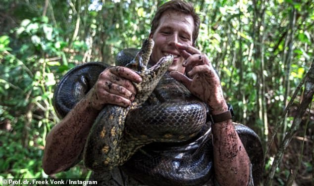 1711484770 498 Worlds largest snake is shot dead by sick hunters in