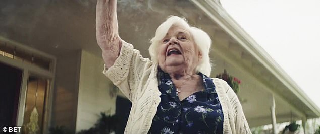 Richie was featured prominently in the film's latest trailer, which was released on Tuesday, while June Squibb, 94, provided comic relief as the eponymous babysitter.