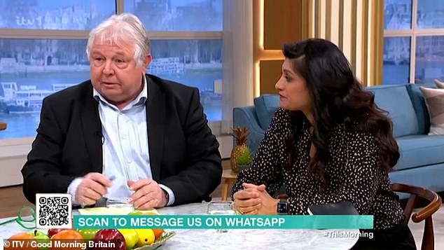 Nick (left) sparked the fury of Anushka and the British public by suggesting that 'child abuse' and 'genetic issues' are not valid reasons for being overweight.