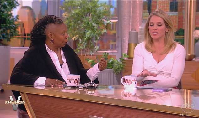 The Sister Act star didn't hold back while hosting the show alongside Sara Haines.