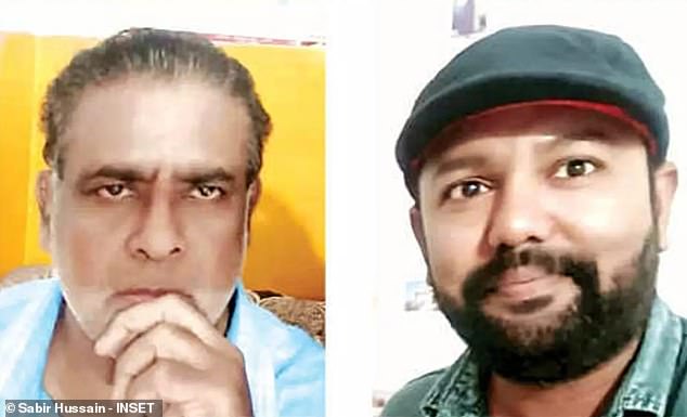 Police sub-inspector Syed Abdul Kader (right), posted at the technical wing of the Tirunelveli office, an hour's drive north of the Kudankulam nuclear plant, told UFO expert Sabir Hussain (left) that he filmed two videos of unusual aerial phenomena.