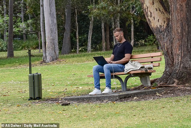 The 31-year-old's furrowed brow and focused demeanor said it all as he was seen reviewing his final vows speech on a park bench in the inner-city Sydney suburb of Leichhardt.
