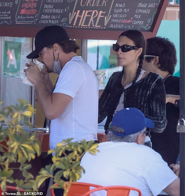 Leo and Vittoria were first seen together in August having ice cream in Santa Barbara, and their romance is going strong six months later.