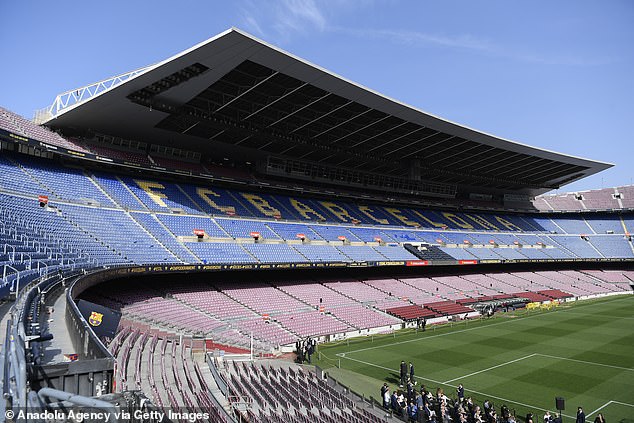Barcelona left the Camp Nou at the end of last season to begin renovation work