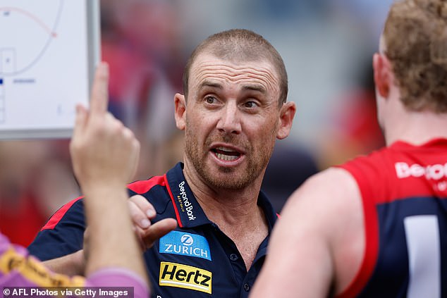 He claimed Melbourne coach Simon Goodwin's alleged drug use was covered up.