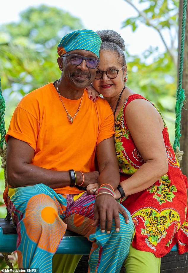 Mr Motivator's wife, Sandra, was seriously overweight due to menopause.