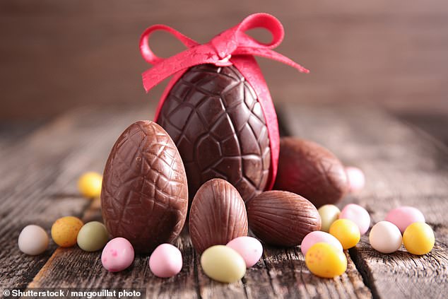 It comes as Easter egg sales fell by 600,000 units in response to rising prices and falling inflation.  Stock image used