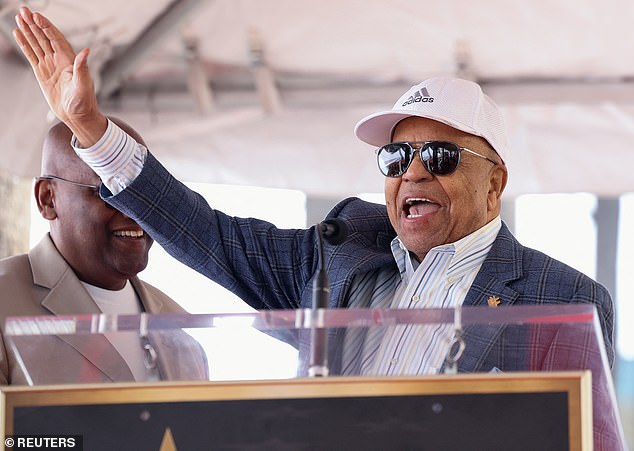 Gordy, 94, who signed the group to his Motown label in 1962, gave a sweet speech referencing their hits.