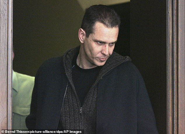 Carl Clemens Veltins pictured in 2005 after being sentenced to a two-year prison term on drug and firearms charges