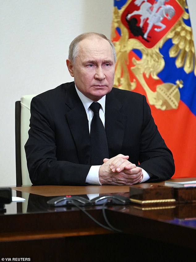 Putin was re-elected for his fifth term as Russian president following elections in March.