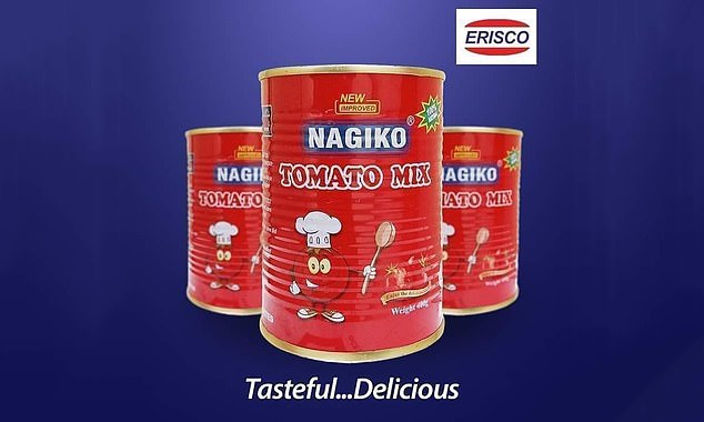 He called on his 18,000 Facebook followers to share their thoughts on Ericso's Nagiko Tomato Mix (pictured).