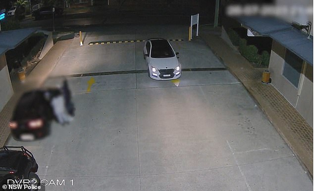 Police just a few days ago released CCTV of a white Lexus that they believe is linked to the alleged murder awaiting the planned shooting.