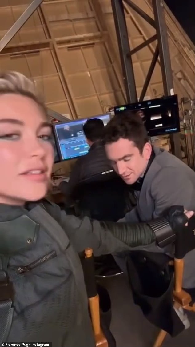 1711596162 591 Florence Pugh shares a new video from the set of