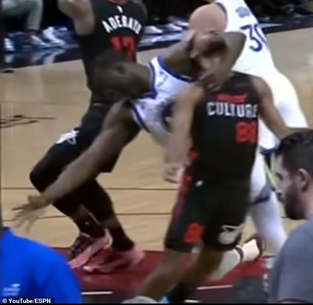 It came a day after Green was seen dragging Heat guard Patty Mills by the neck.