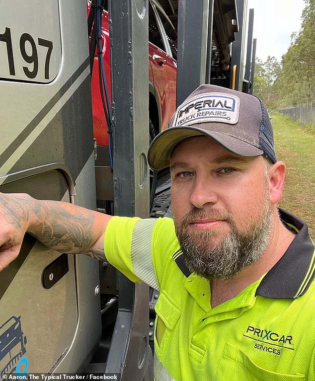 Veteran truck driver Aaron Farquhar said caravan drivers were among the drivers he found most frustrating.