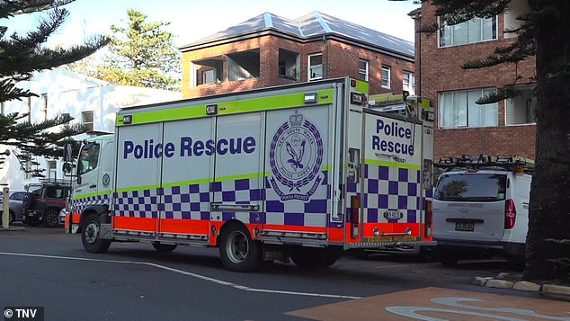 The tradesman was working on the roof of the Northern Beaches home when he was electrocuted.