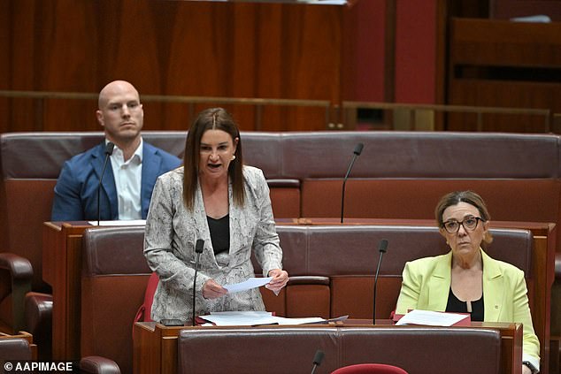 Tasmanian senator Tammy Tyrrell (right) has resigned from the Jacqui Lambie Network, saying the party has lost confidence in her.